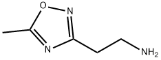 2-(5-methyl-1,2,4-oxadiazol-3-yl)ethanamine(SALTDATA: HCl) Structure
