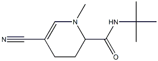 2-Pyridinecarboxamide,5-cyano-N-(1,1-dimethylethyl)-1,2,3,4-tetrahydro-1-methyl-(9CI) 구조식 이미지