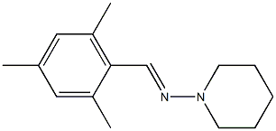 1-피페리딘아민,N-[(2,4,6-트리메틸페닐)메틸렌]-(9CI) 구조식 이미지
