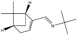 2-Propanamine,N-[[(1R,5S)-6,6-dimethylbicyclo[3.1.1]hept-2-en-2-yl]methylene]-2-methyl-(9CI) Structure