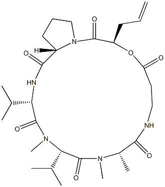 destruxin A2 Structure