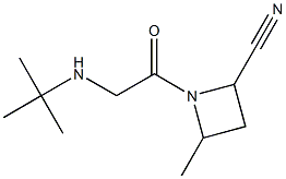 2-Azetidinecarbonitrile,1-[[(1,1-dimethylethyl)amino]acetyl]-4-methyl-(9CI) 구조식 이미지