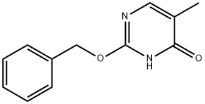 4(1H)-Pyrimidinone,5-methyl-2-(phenylmethoxy)-(9CI) 구조식 이미지