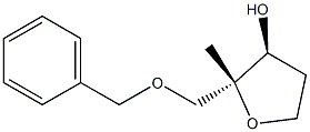 erythro-Pentitol, 2,5-anhydro-4-deoxy-2-C-methyl-1-O-(phenylmethyl)- (9CI) Structure