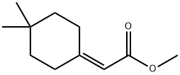 Methyl 2-(4,4-dimethylcyclohexylidene)acetate Structure