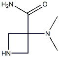 3-Azetidinecarboxamide,3-(dimethylamino)-(9CI) Structure