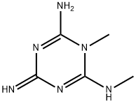 1,3,5-Triazine-2,4-diamine,1,6-dihydro-6-imino-N2,1-dimethyl-(9CI) 구조식 이미지