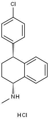 (1R,4R)-Sertraline 4-Chlorophenyl IMpurity HCl Structure