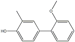 [1,1-Biphenyl]-4-ol,2-methoxy-3-methyl-(9CI) 구조식 이미지