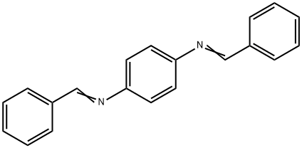 N,N'-(1,4-Phenylene)bis(benzenemethanimine) 구조식 이미지