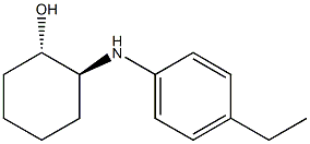 Cyclohexanol,2-[(4-ethylphenyl)amino]-,(1R,2R)-rel-(9CI) 구조식 이미지