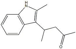 2-Pentanone,4-(2-methyl-1H-indol-3-yl)-(9CI) 구조식 이미지