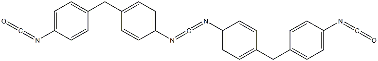 n,n'-methanetetraylbis[4-[(4-isocyanatophenyl)methyl]-benzenamin Structure