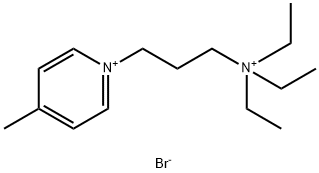 N-(3-TriethylaMMoniuMpropyl)-4-MethylpyridiniuM dibroMide Structure