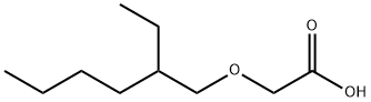 2-(2-ethylhexoxy)acetic acid 구조식 이미지