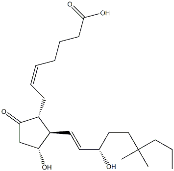 18,18,20-trimethylprostaglandin E2 구조식 이미지