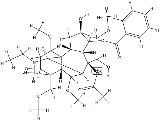 ACONITINE Structure