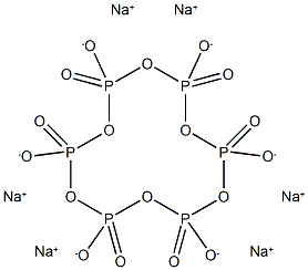 hexasodium 2,4,6,8,10,12-hexaoxido-1,3,5,7,9,11-hexaoxa-2$l^{5},4$l^{5},6$l^{5},8$l^{5},10$l^{5},12$l^{5}-hexaphosphacyclododecane 2,4,6,8,10,12-hexaoxide 구조식 이미지