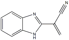 1H-Benzimidazole-2-acetonitrile,alpha-methylene-(9CI) Structure