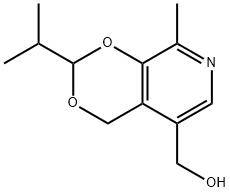 4H-m-Dioxino[4,5-c]pyridine-5-methanol,2-isopropyl-8-methyl-(8CI) Structure