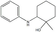 시클로헥산올,2-아닐리노-1-메틸-(8CI) 구조식 이미지
