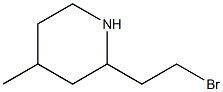 4-피페콜린,2-(2-브로모에틸)-(8CI) 구조식 이미지