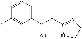 2-Imidazoline-2-ethanol,alpha-m-tolyl-(8CI) Structure