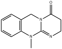 4H-Pyrimido[2,1-b]quinazolin-4-one,2,3,6,11-tetrahydro-11-methyl-(8CI) Structure