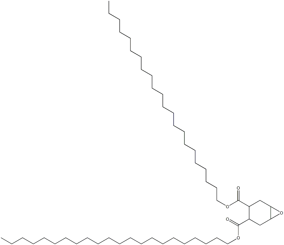 7-Oxabicyclo[4.1.0]heptane-3,4-dicarboxylic acid didocosyl ester Structure