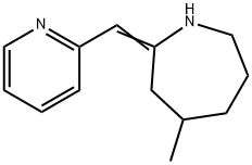 1H-Azepine,hexahydro-4-methyl-2-(2-pyridylmethylene)-(8CI) 구조식 이미지