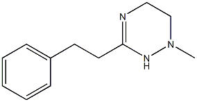 as-Triazine,1,4,5,6-tetrahydro-1-methyl-3-phenethyl-(8CI) Structure