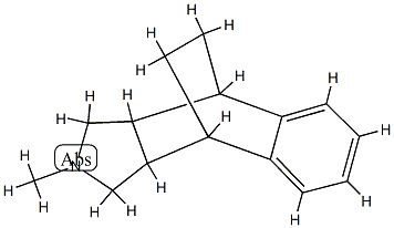 4,9-Ethanobenz[f]isoindoline,3aalpha,4alpha,9alpha,9aalpha-tetrahydro-2-methyl-(8CI) Structure