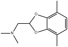 1,3-벤조디옥솔-2-메틸아민,N,N,4,7-테트라메틸-(8CI) 구조식 이미지