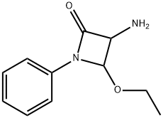 2-Azetidinone,3-amino-4-ethoxy-1-phenyl-(8CI) Structure
