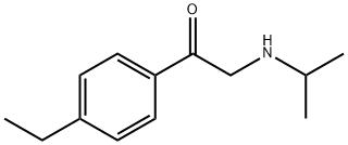 Acetophenone, 4-ethyl-2-(isopropylamino)- (8CI) Structure