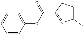 1-Pyrroline-5-carboxylicacid,2-methyl-5-phenyl-(8CI) 구조식 이미지