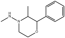 4-Morpholinamine,N,3-dimethyl-2-phenyl-(9CI) Structure