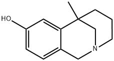 1H-2,6-Methano-2-benzazocin-8-ol,3,4,5,6-tetrahydro-6-methyl-(9CI) Structure