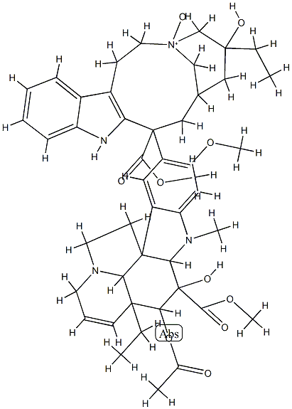leurosidine N'b-oxide 구조식 이미지