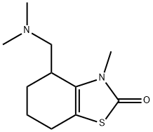 2(3H)-Benzothiazolone,4-[(dimethylamino)methyl]-4,5,6,7-tetrahydro-3-methyl-(9CI) Structure