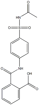 Phthalylsulfacetamid 구조식 이미지