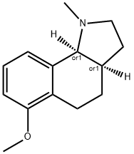 1H-Benz[g]indole,2,3,3a,4,5,9b-hexahydro-6-methoxy-1-methyl-,(3aR,9bS)-rel-(9CI) Structure