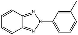 2H-Benzotriazole,2-(3-methylphenyl)-(9CI) 구조식 이미지