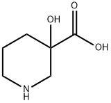 3-Piperidinecarboxylicacid,3-hydroxy-(9CI) 구조식 이미지