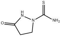 1-Pyrazolidinecarbothioamide,3-oxo-(9CI) Structure