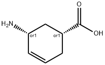 3-Cyclohexene-1-carboxylicacid,5-amino-,(1R,5R)-rel-(9CI) 구조식 이미지
