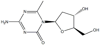 2'-deoxy-6-methyl-5-azacytidine Structure