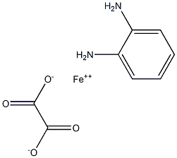 (o-Phenylenediamine)oxalatoiron 구조식 이미지