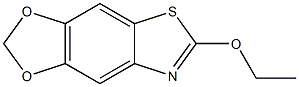 1,3-Dioxolo[4,5-f]benzothiazole,6-ethoxy-(9CI) 구조식 이미지