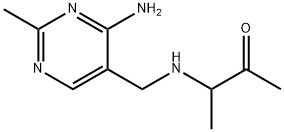2-Butanone,3-[[(4-amino-2-methyl-5-pyrimidinyl)methyl]amino]-(9CI) Structure